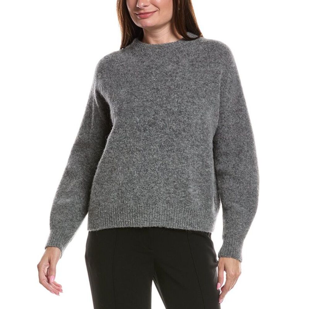 Max Mara Womens Weekend  Tuono Alpaca & Wool-Blend Sweater, Grey